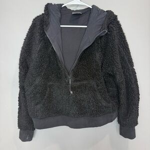 Lululemon black sherpa scuba size‎ M/L